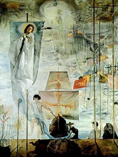 Salvador Dali - The Discovery of America by Christopher Columbus 1958-59 
